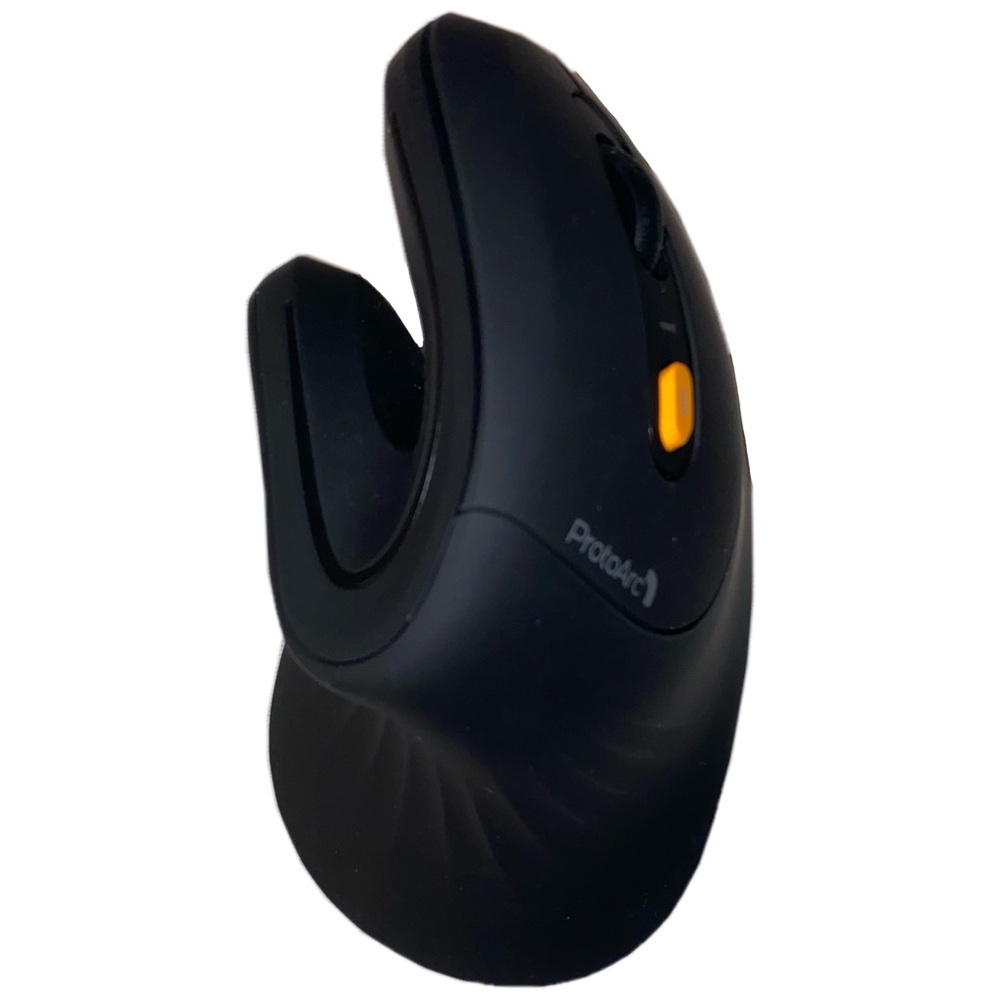 ProtoArc 2.4GHz Wireless Vertical Ergonomic Right-Handed Mouse, EM11 NL Black